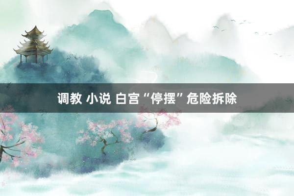 调教 小说 白宫“停摆”危险拆除